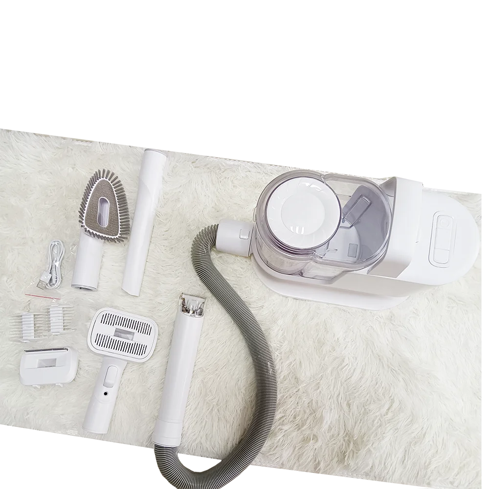 Electric Clipper Slicker Deshedding Cleaning Dog And Cat Hair Fur Grooming Brush Kit Pet Vacuum Cleaner