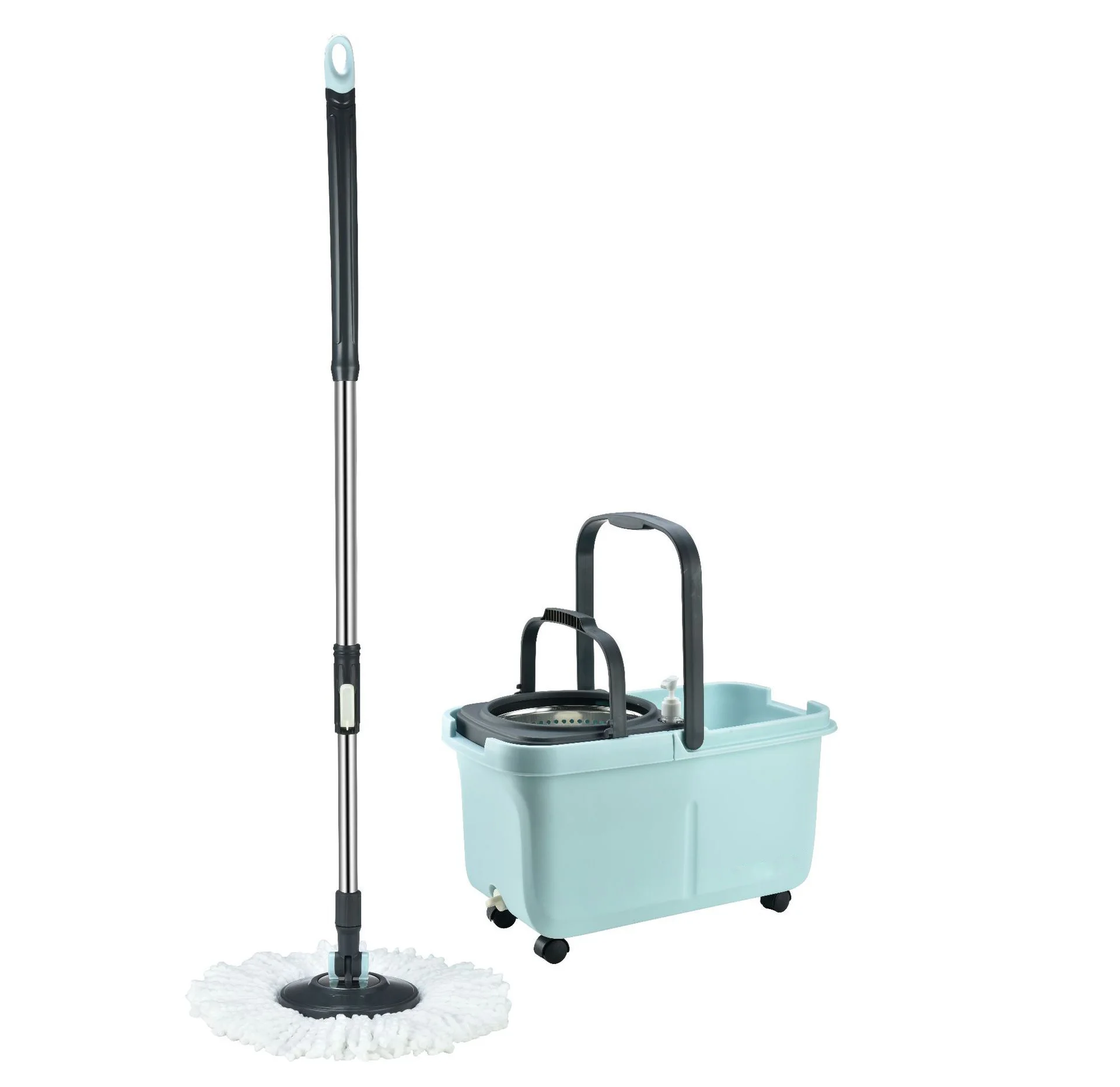 Two In One spin and go mop Extendable Handle spin the magic mop High Quality spin go mop 360