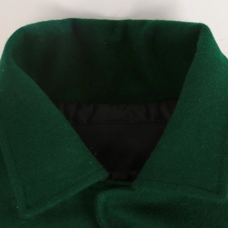 OEM Custom chenille embroidery leather sleeve baseball letterman varsity jacket for men