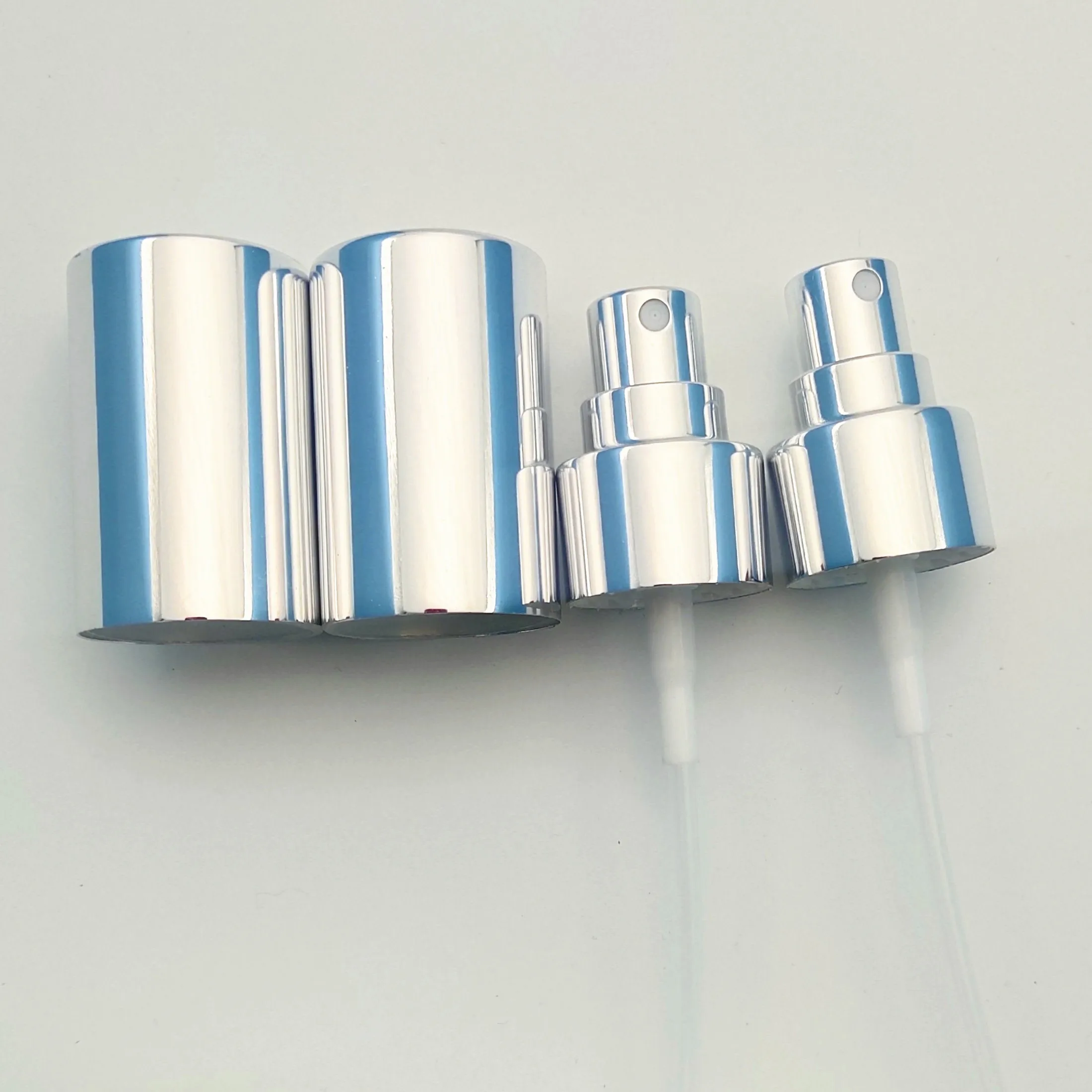 Manufacturer 24/410 Full Aluminum pump sprayer with aluminum overcap