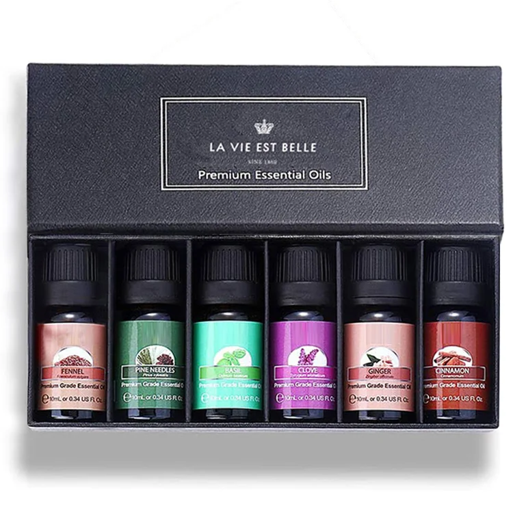 
Оптовая продажа, частная торговая марка, терапевтический 100% чистый натуральный органический ароматизатор для ароматерапии, ароматизатор, подарочный набор 