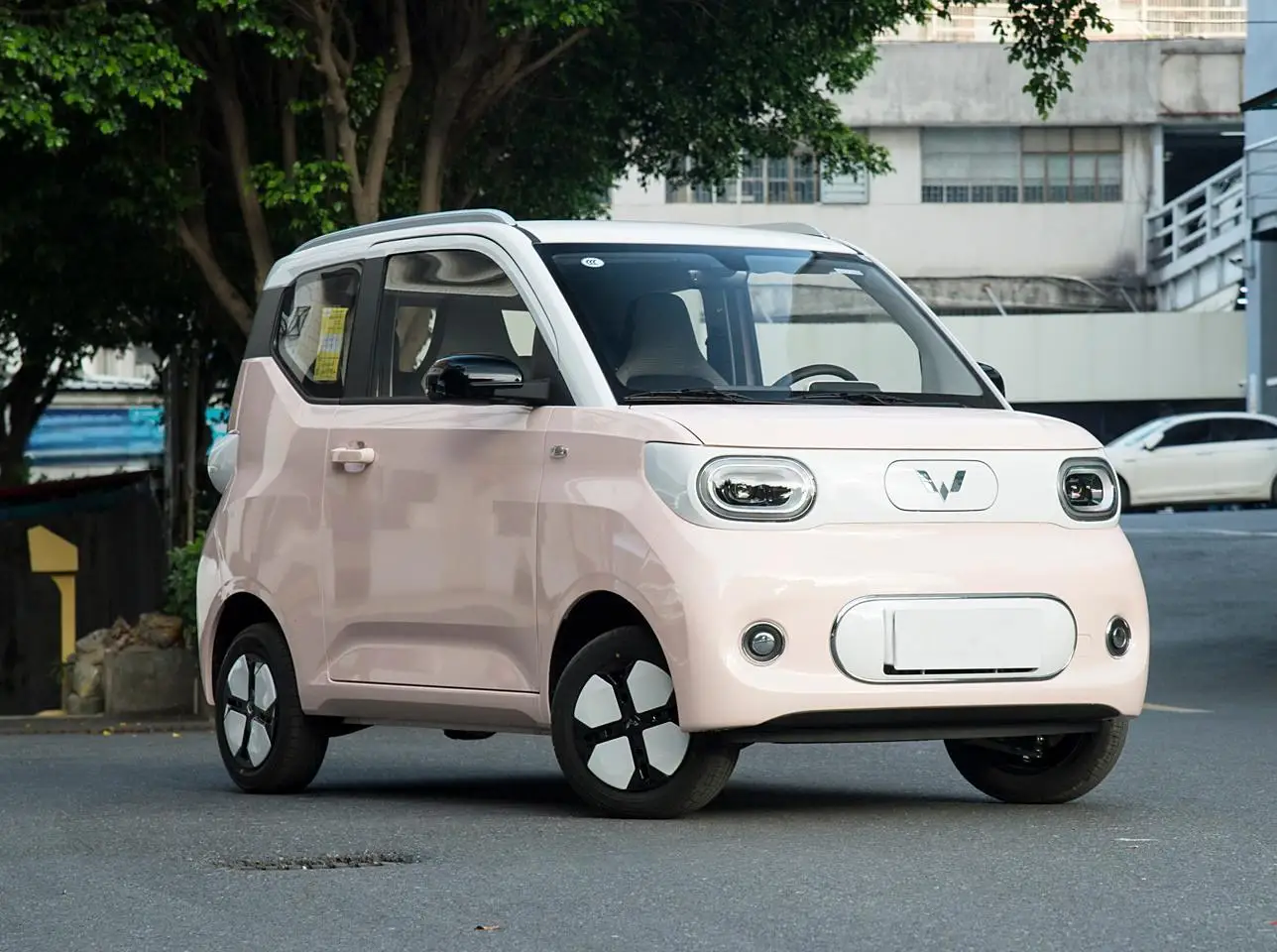 2024 Saic Wuling Макарон электрический автомобиль Araba Miniev Honguang Mini EV Новый энергетический для взрослых 4 сиденья левое Рулевое управление