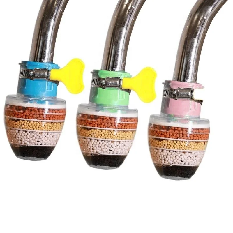 Tap Faucet Water Purifier Filter Kitchen Ceram Activated Carbon Free Sample Mini Home Hot Tap Manual Shower Nozzle