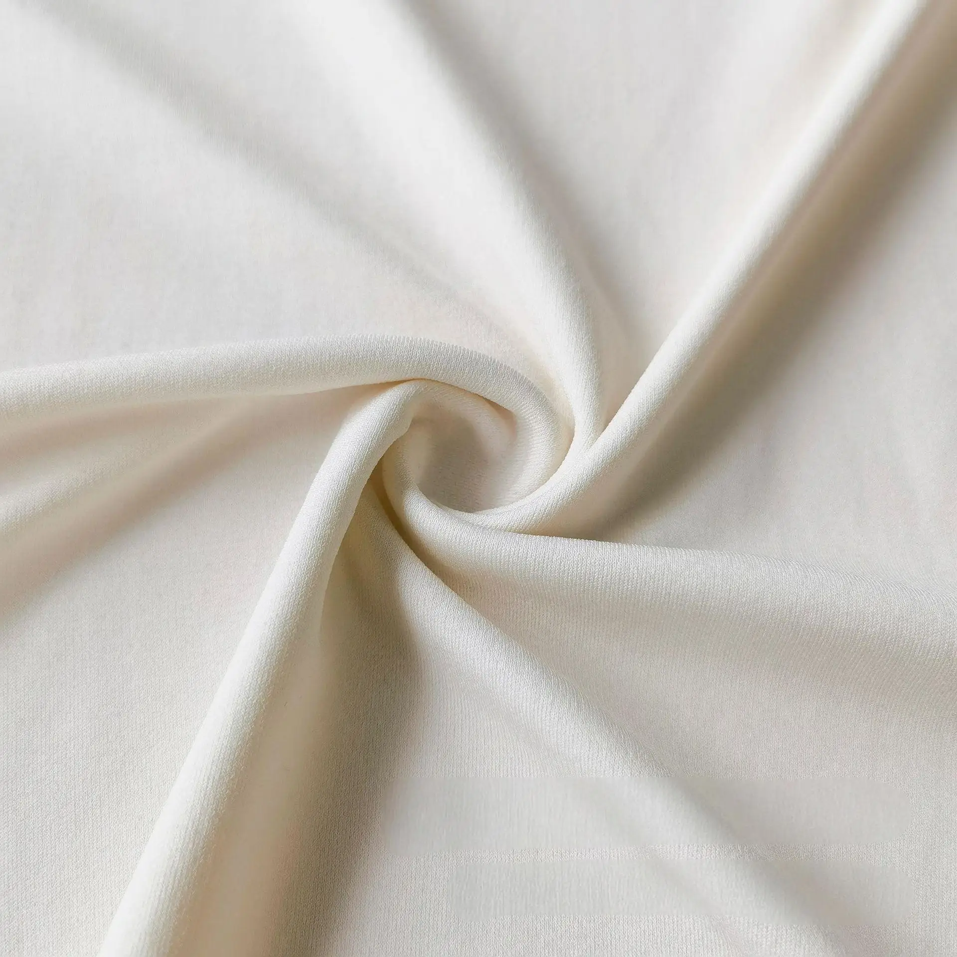 Customize Solid Color 100% Silk interlock fabric Soft Silk knitting fabric for T-Shirt/Clothes 130CM 145gsm 60s