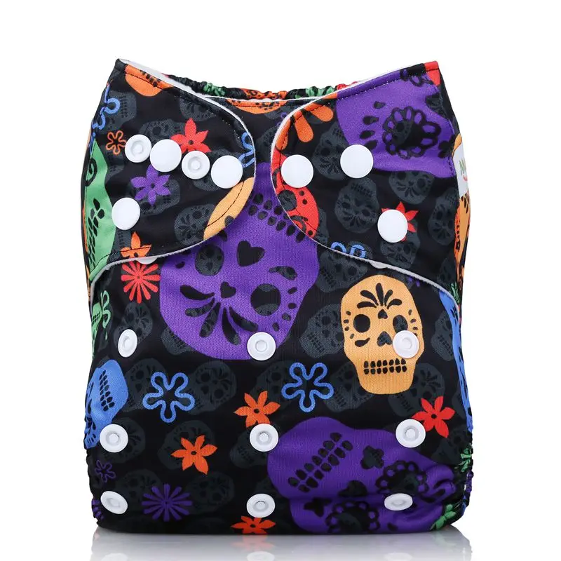 Best Selling Sleepy Baby Diaper Reusable Soft Newborn Nappy Washable Digital Printing Baby Diaper