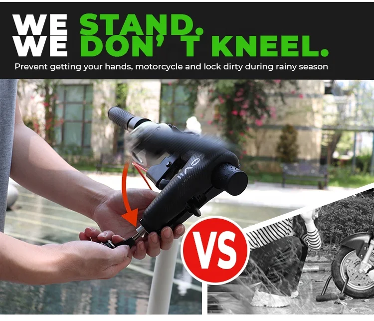 High Quality Locking Bicycle Brake Lever 120Db Anti Theft   E-Bike Lock Alarm