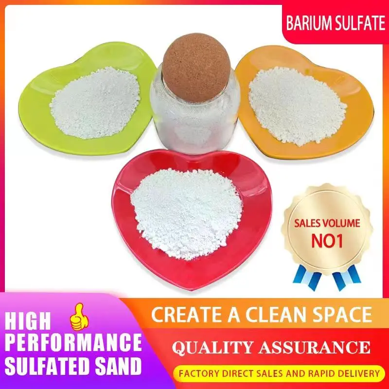 Super Quality  High Gloss BaSO4 white Powder nano precipitated for rubber industry barium sulphate price Plastic Chemicals