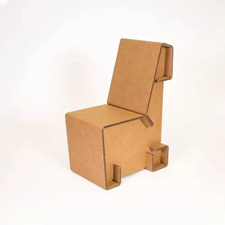 Hot Sale Customized Folding Cardboard Display Cardboard Furniture for Table and Chair