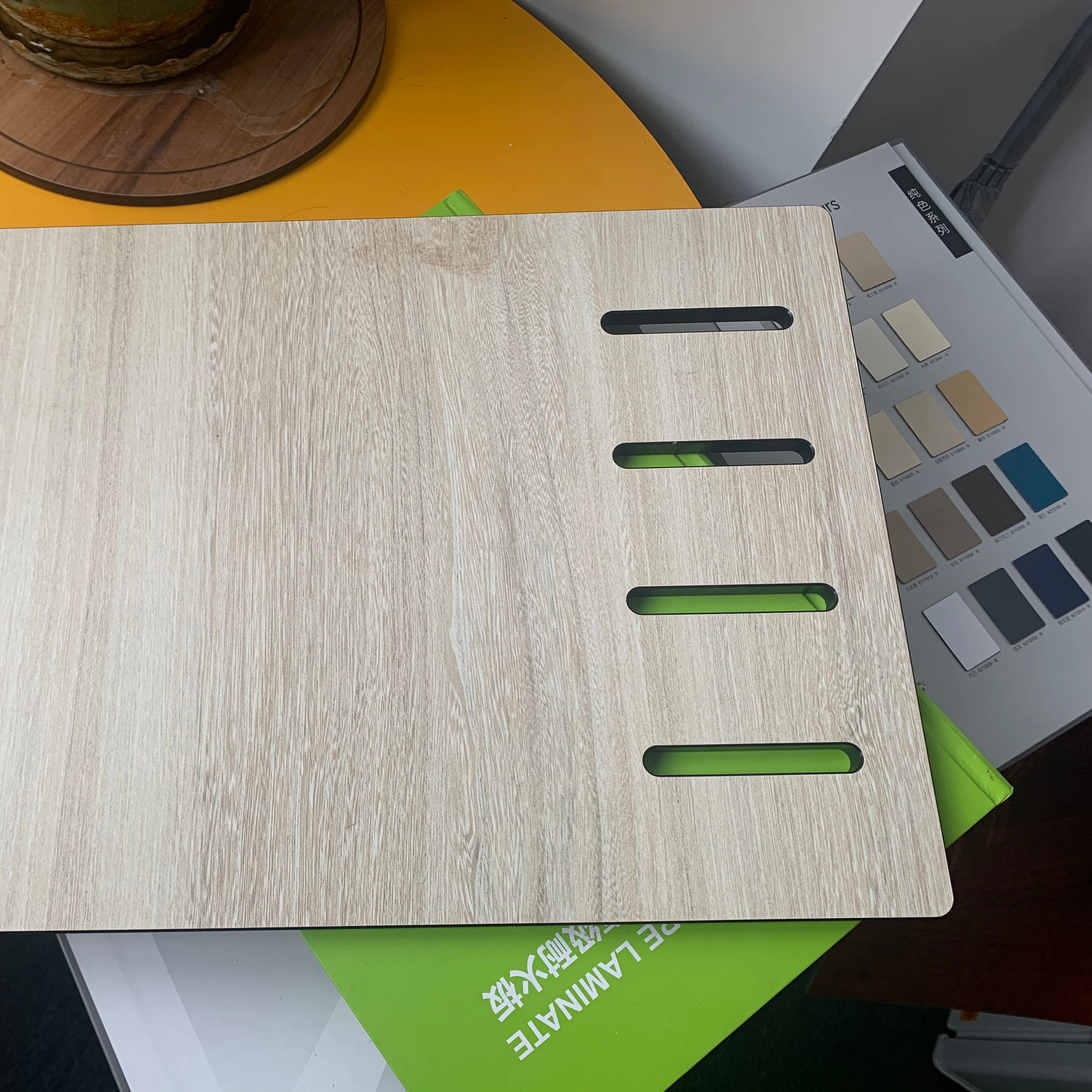 Compact Laminate Board / Light Compact Phenolic Board / Custom CNC Cut Finished HPL Products