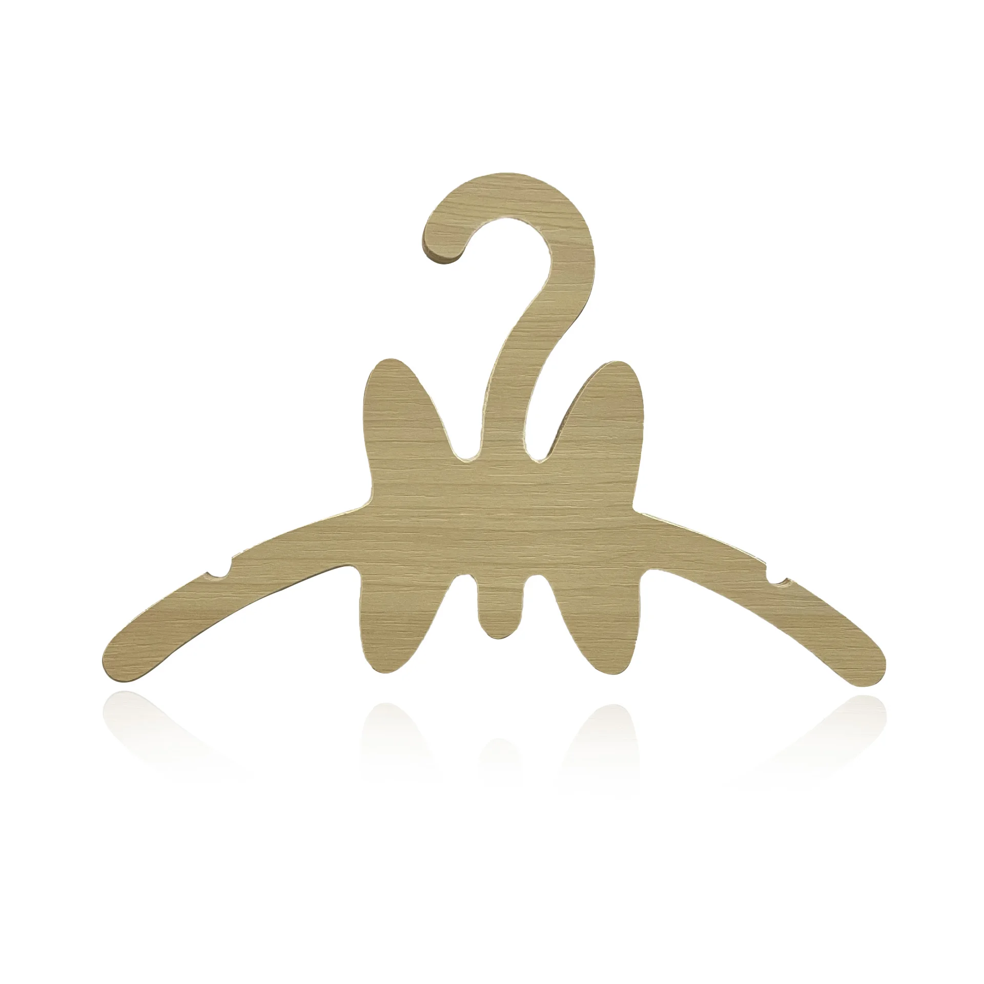 9mm Thickness Kids Baby Animal Hangers children Clothes Hanger child Wooden Hanger For children Store Display
