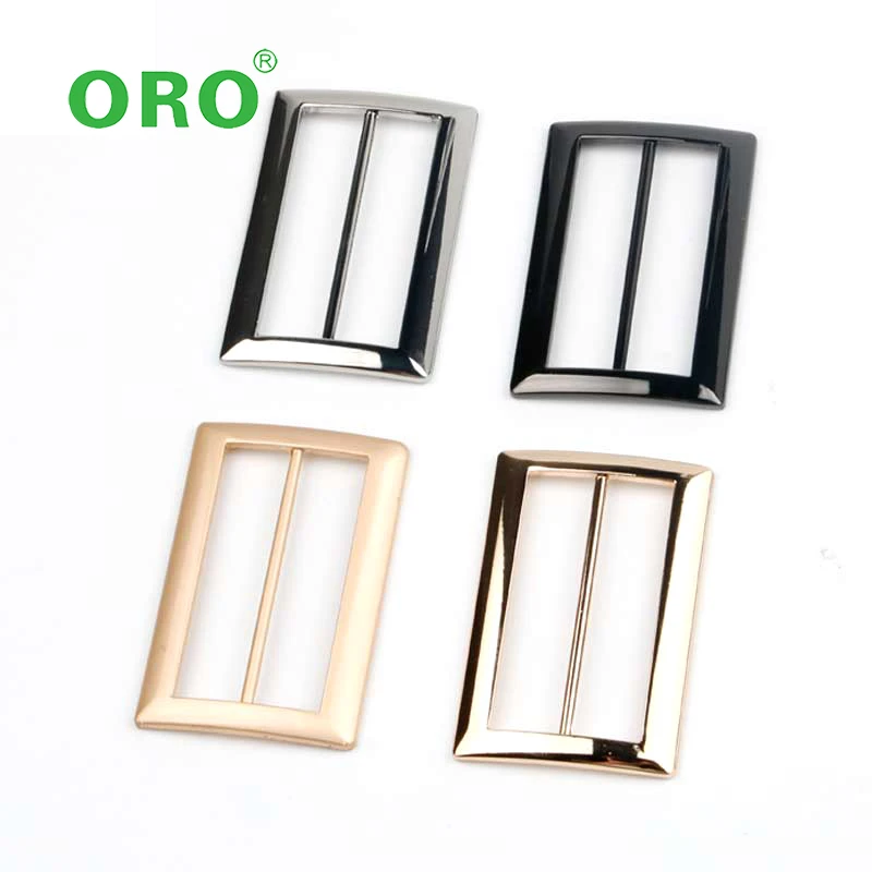 Custom Three-speed Adjustable Rotary Pin Buckles METAL TRI-Glide Roller Pin Buckle strap Metal Bag Buckles Belt