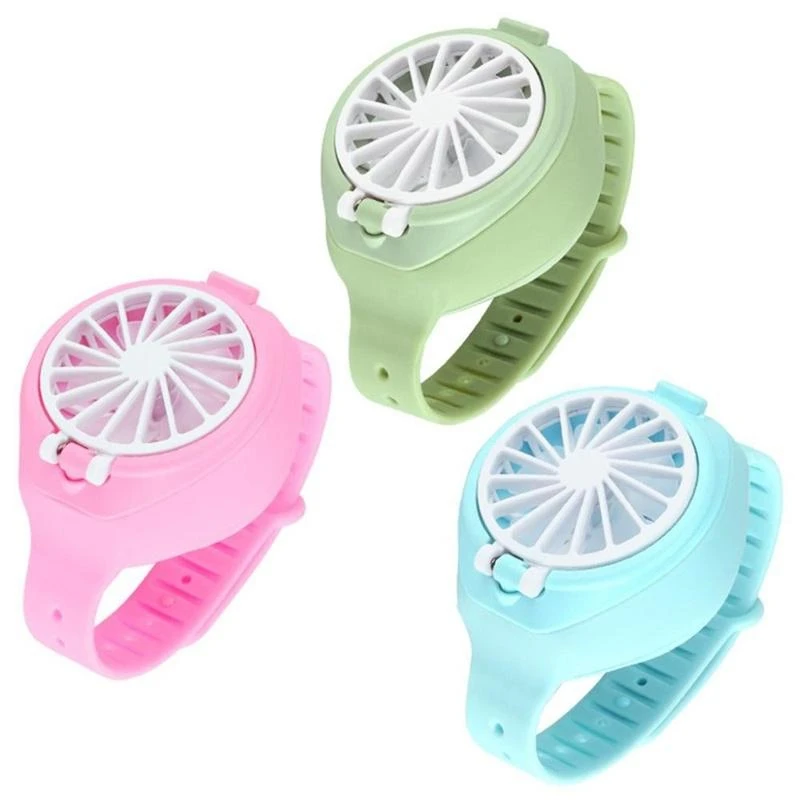 ICEBINGO  New 3 Kinds Speed Watch Fan,Portable Rechargeable Usb Mini Fan Usb Minifan