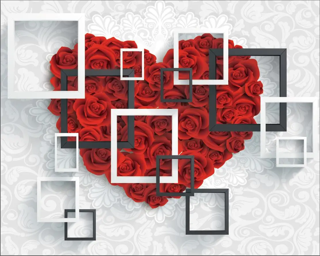 YONGYE 2023 New Design Waterproof Home Decoration PVC DIY Hotel Acrylic Wall Art Sticker 3D Wall Custom Sticker In Wallpaper