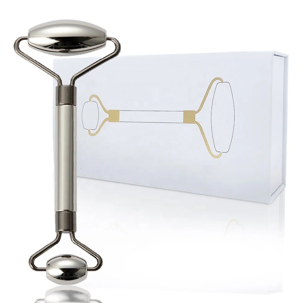 Customized Logo Available metal face Roller Massage stainless steel massage roller