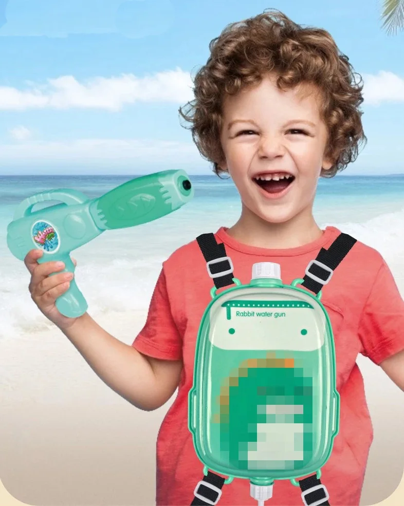 Детский рюкзак для водяного пистолета, рюкзак для детей, для мальчиков и девочек, водяной пистолет, для бассейна, для игр на открытом воздухе