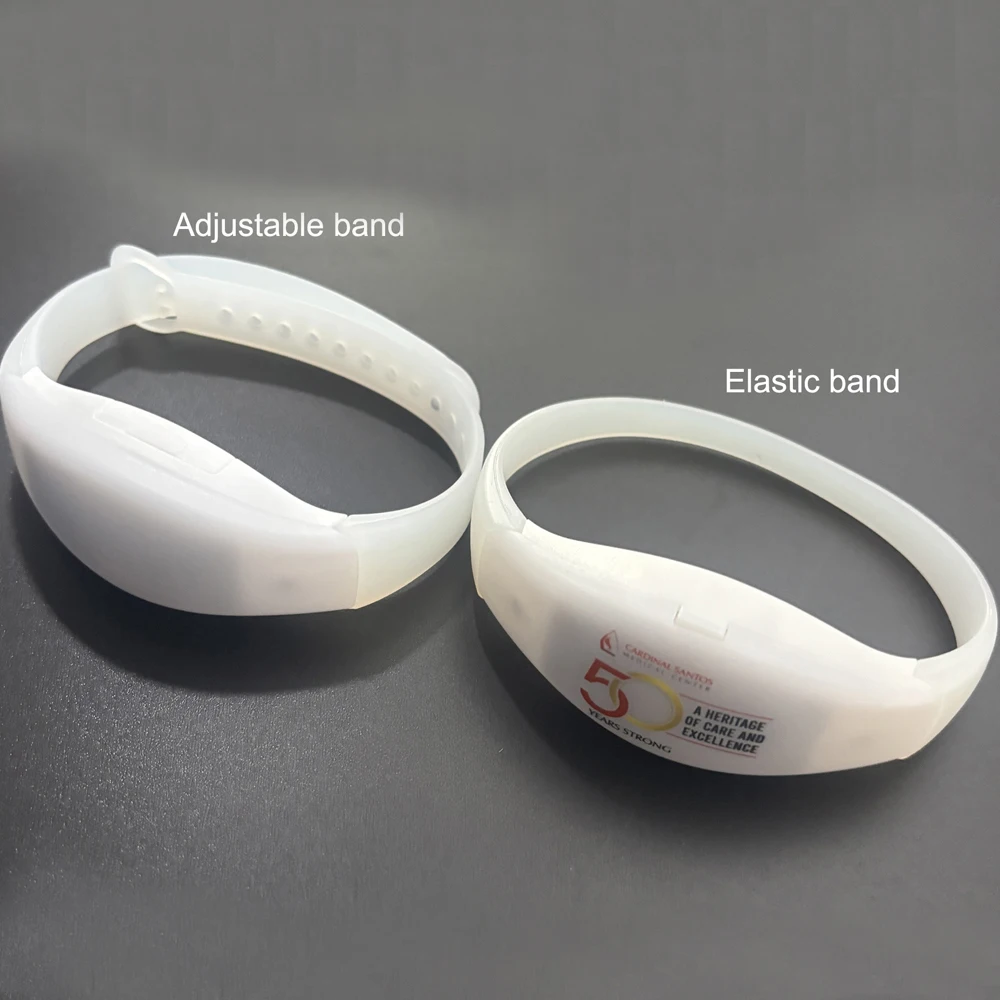 Live Show Gig Bar Lighting Concert Remote Control DMX Glowing Light up Luminous Nfc Rfid Silicon Wristband Led Bracelets