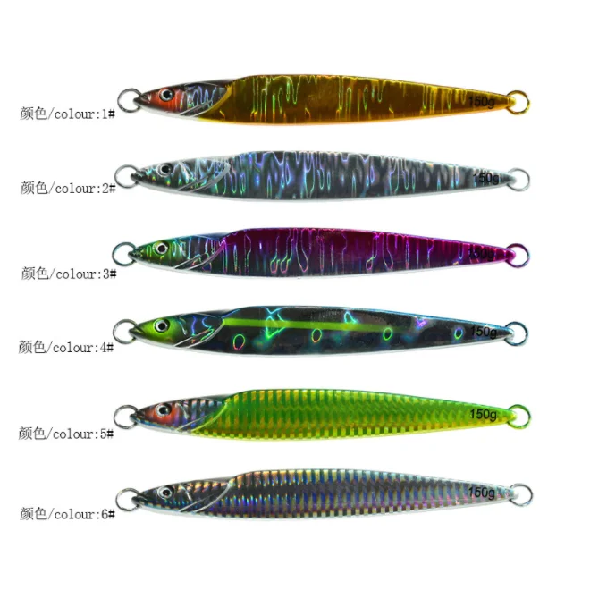 
XINGLONG Road iron plate lure boat fishing slow cod Spanish mackerel red sweet quick lead lead fish sea fishing 