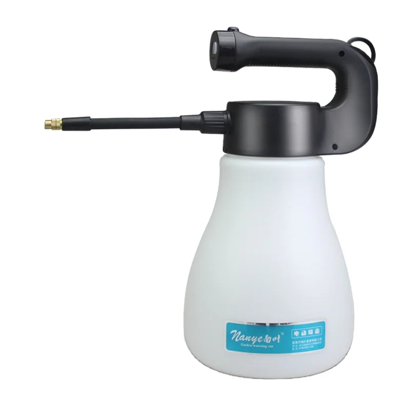 
 Factory sale 3l portable lithium battery tool super large capacity white color electric watering spray can wholesale  