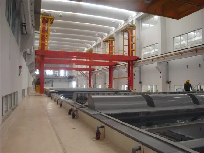 Aluminium Anodizing Automatic Plating High Quality  Electroplating Line