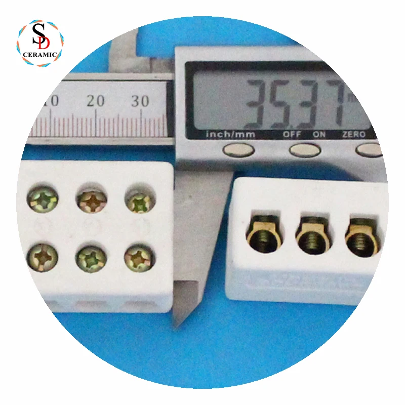 steatite electrical ceramic porcelain insulators ceramic electric connector