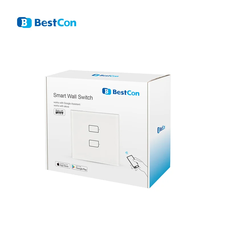  Broadlink Bestcon TC2S Американская версия прерыватель wifi выключатель света для автоматизации системы умного