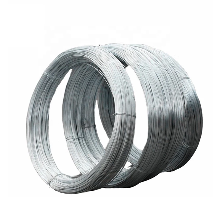 Galvanized Low Carbon Steel Wire Raw Material Tier Wire Spool Customized Electro Gi Iron Wire Hot Sale