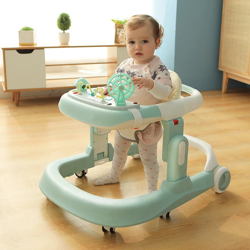 New design baby walker wood walkers for babies prices round 2020 backpack car toy multifunction 3 in 1 baby walker