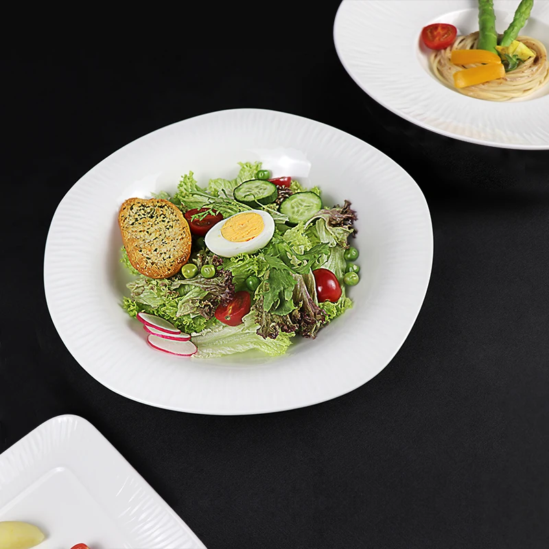 Wholesale Hot Selling Ceramic Dinnerware Nordic Ceramic Plates Set Dinner Set Porcelain