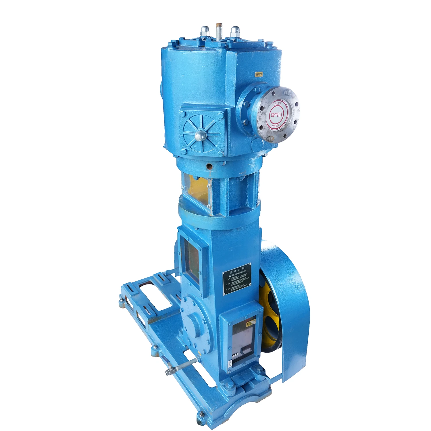 Завод BOYUAN серия WLW безмасляный вакуумный насос из нержавеющей стали/чугуна с вертикальным поршневым поршнем