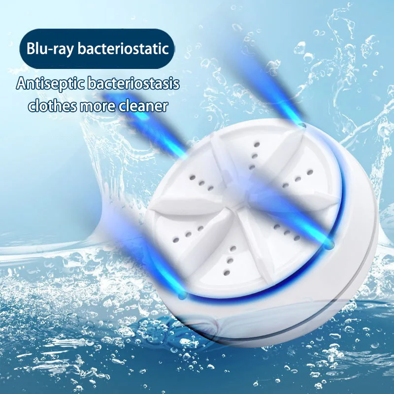 wholesale baby underwear T-shirt wash usb mini UV ultrasonic smart Colourful mini washing machine portable with 24W power