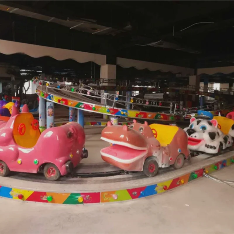 Mini Shuttle Rides Kid Game Track Train Equipment for Shopping Mall Amusement Park Attractions