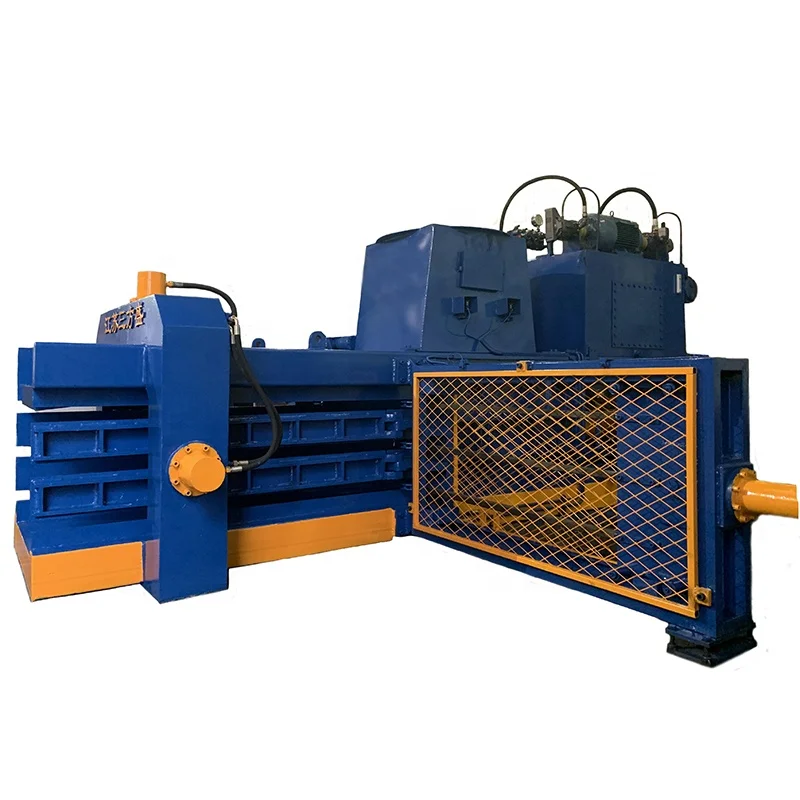 EPA-63 High quality automatic horizontal hydraulic waste paper waste plastic straw baler