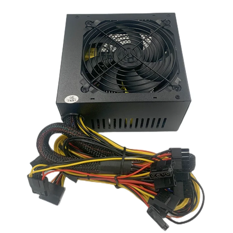 80PLUS белый карты эффективность 600W 700W APFC источник питания для игр ПК 12V компьютер импульсного