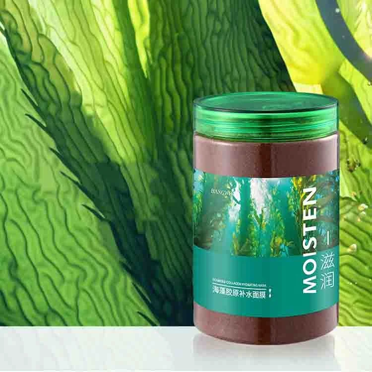 OEM Moisturizing Shrink pores Firming remove acne Whitening Pregnant woman 5A Thailand nature seaweed granules facial mask