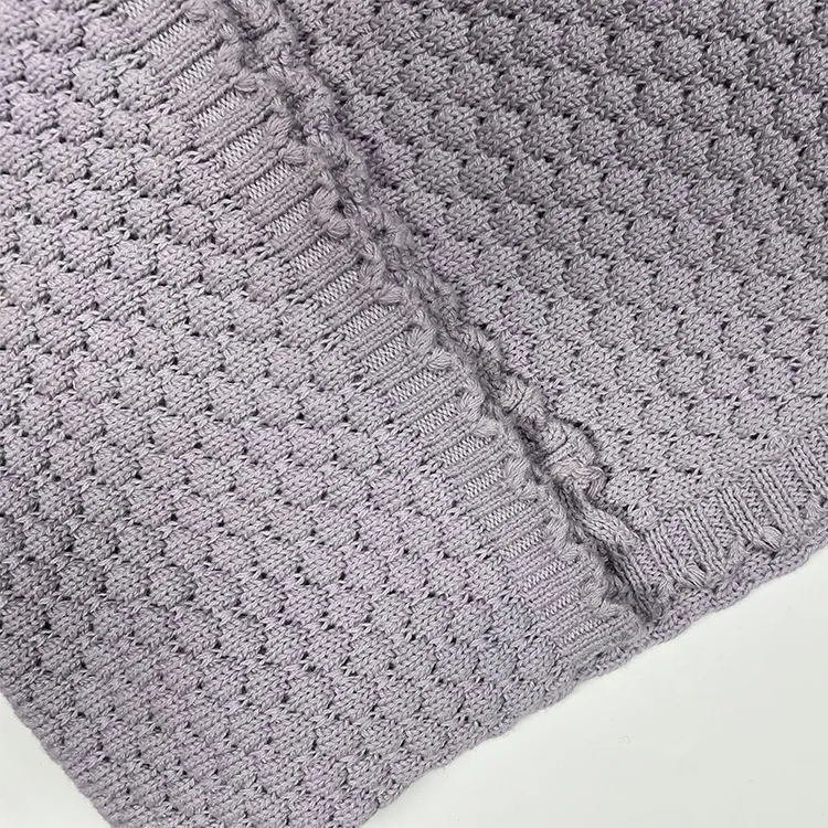 
Fashion Design Soft High Quality Baby Receiving Blanket 