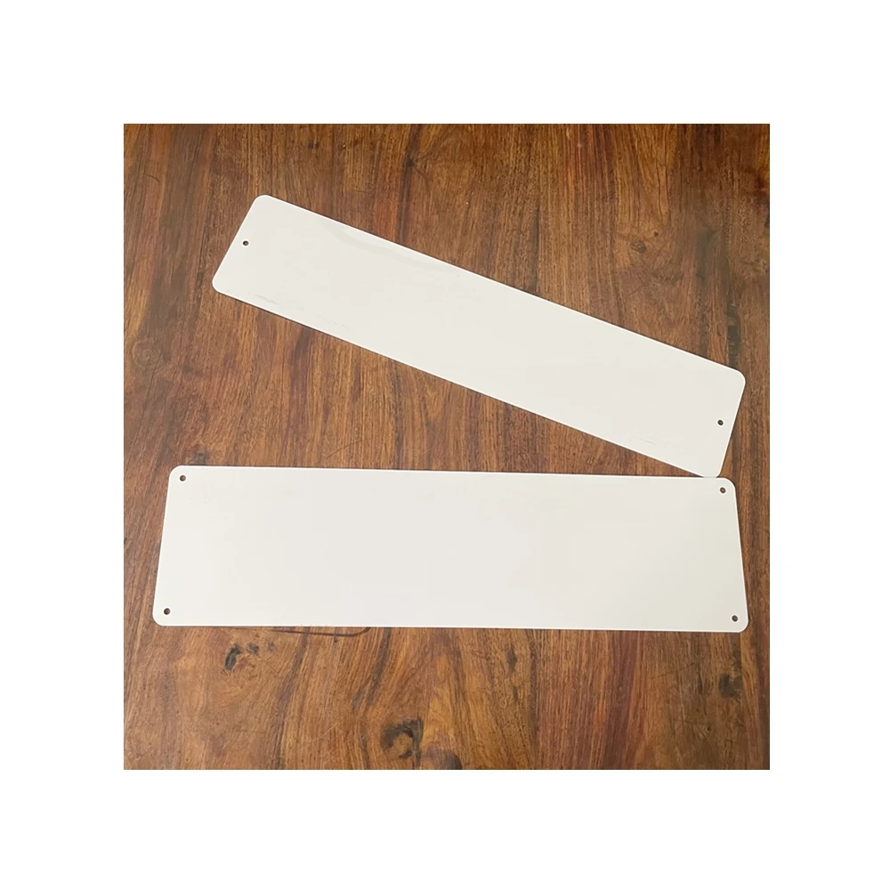 Manufacturer Mason Jar Sublimation Printing Aluminum Door Hanger Blank Aluminum Metal Sublimation Door Sign Blanks with Holes