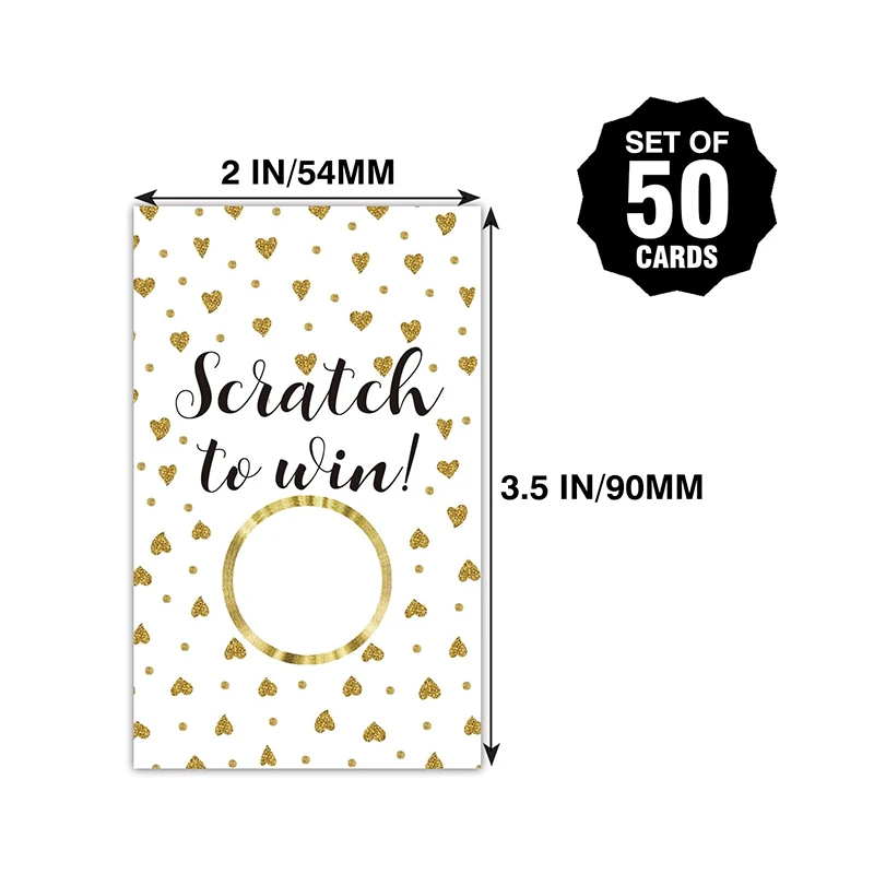 Wholesale  Business Kraft Blank Gift Certificate Cards with 50 Pcs Envelopes a Gift for You