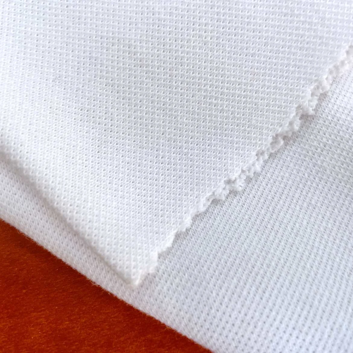 China Factory 65%Cotton 35% Cotton garment Fabric Price Mesh Pique knitted Fabric For Polyester Polo Shirt