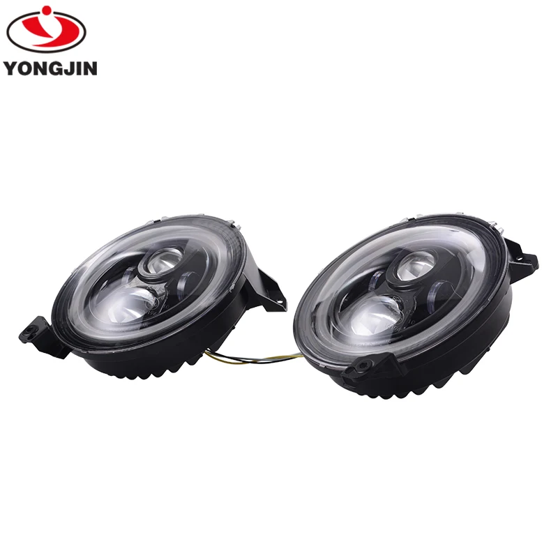 Upgrade Auto Lighting System Front Round Led headlight front lamp  for Jeep wrangle JL 2018+ car lighting