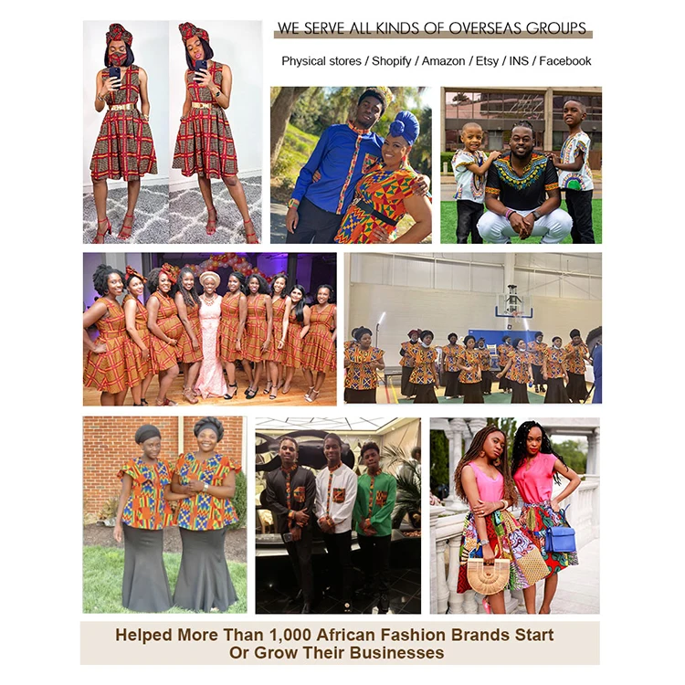 Top Selling African Style Shirts Kitenge Design Women Tops with Sash Blouses & Tops Casual Printed Spring OEM Service Plus Size