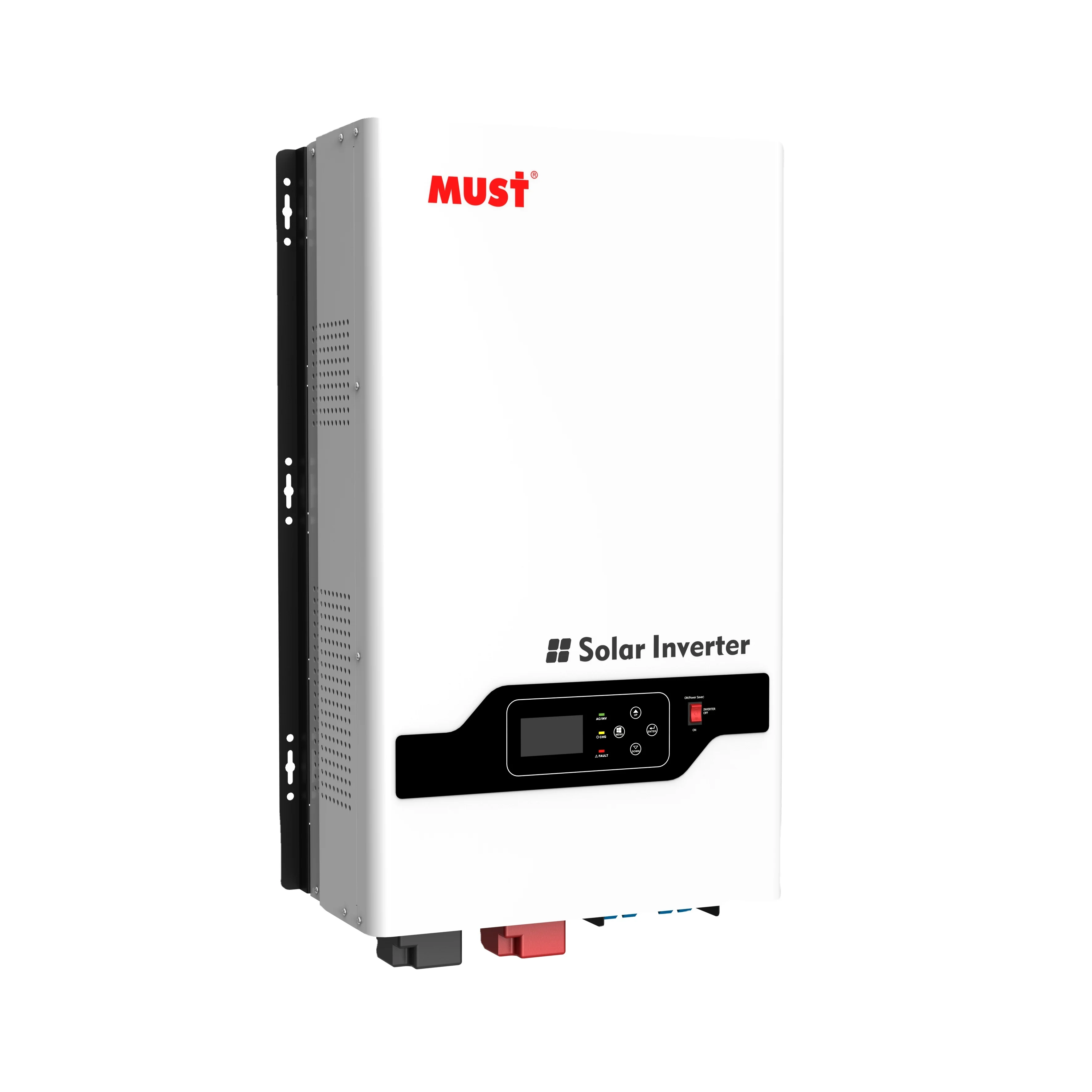 MUST 245V PV3600 TLV 10000w 48V Hybrid Solar Power Inverter 220V Split Phase Solar 200A Mppt Inverter