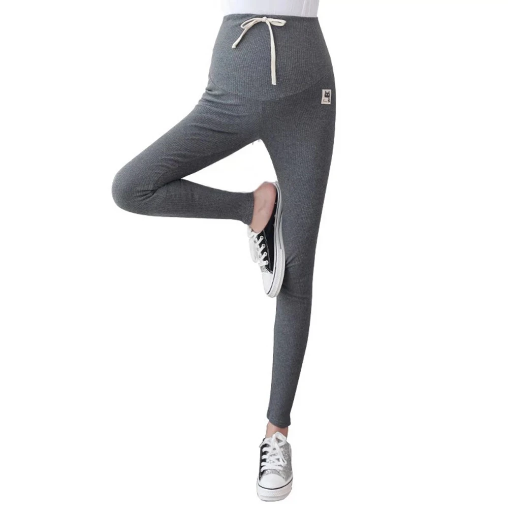 
2021 Wholesale Maternity Pants Soft Slim Adjustable Waist Pregnant Women Leggings Pregnancy Clothes Pants 