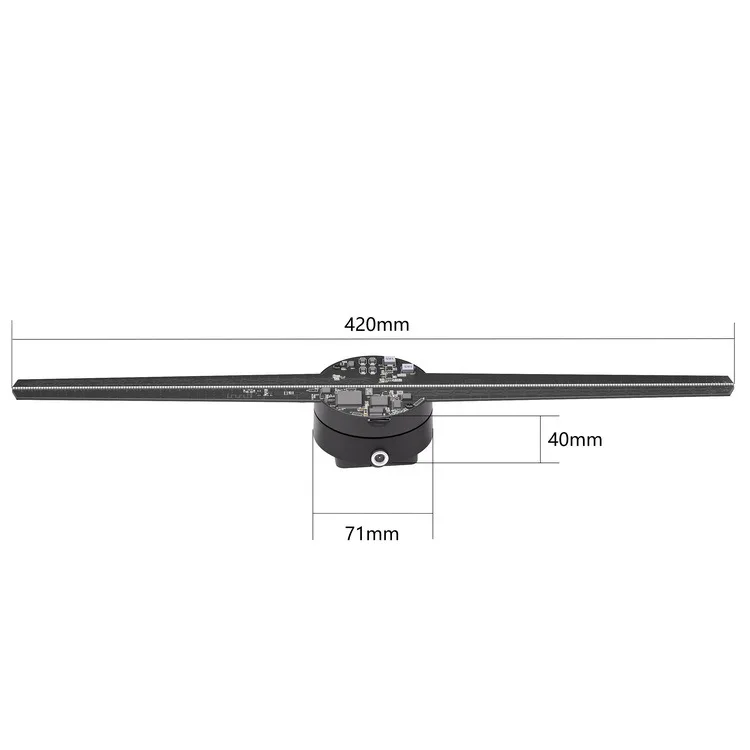 Голографический проектор с 2 светодиодами