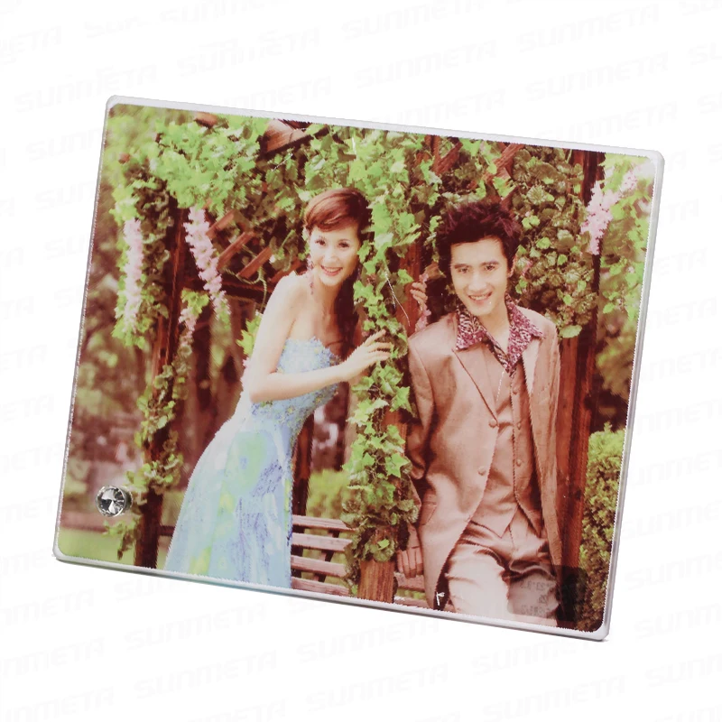 180*230*5mm Hot Sale Heat Press Sublimation Printing Blank Glass Photo Frame
