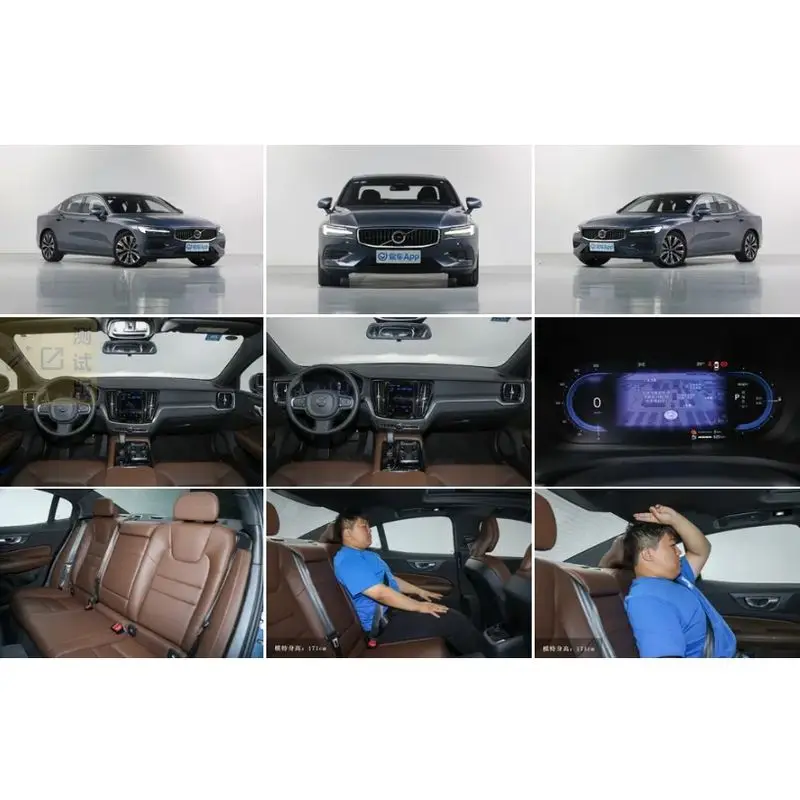 2023 of VOLVO S60 Sedan hybrid 2.0T 310PS L4 228kW/400Nm R18 Zhiyi Deluxe Edition LHD used car for sale