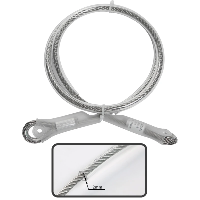 XINDA wire cable rope lanyard sling for anchoring fall protection work at height rock climbing