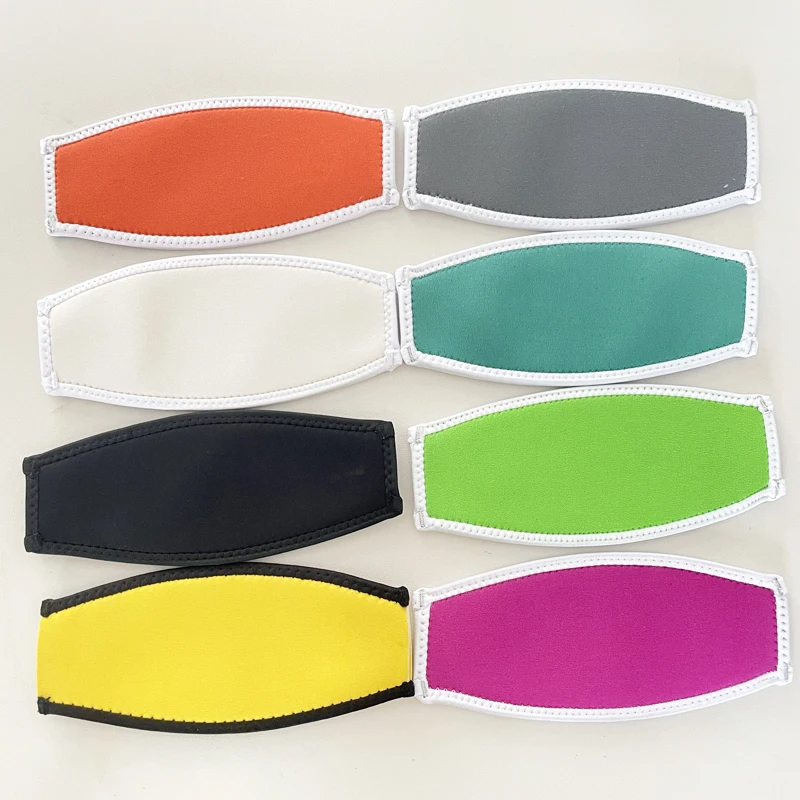 factory customized neoprene Diving Mask Strap Cover Long Hair Wrapper Protector