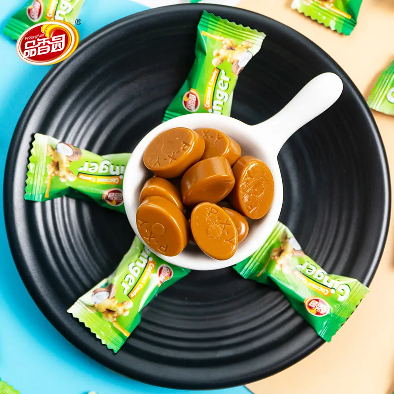 OEM Coconut milk & fresh ginger juice made hard candy from china