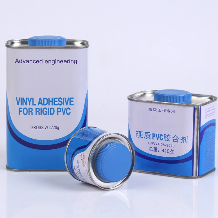 PVC solvent cement glue for water pipes PVC strong adhesive fast setting PVC cement