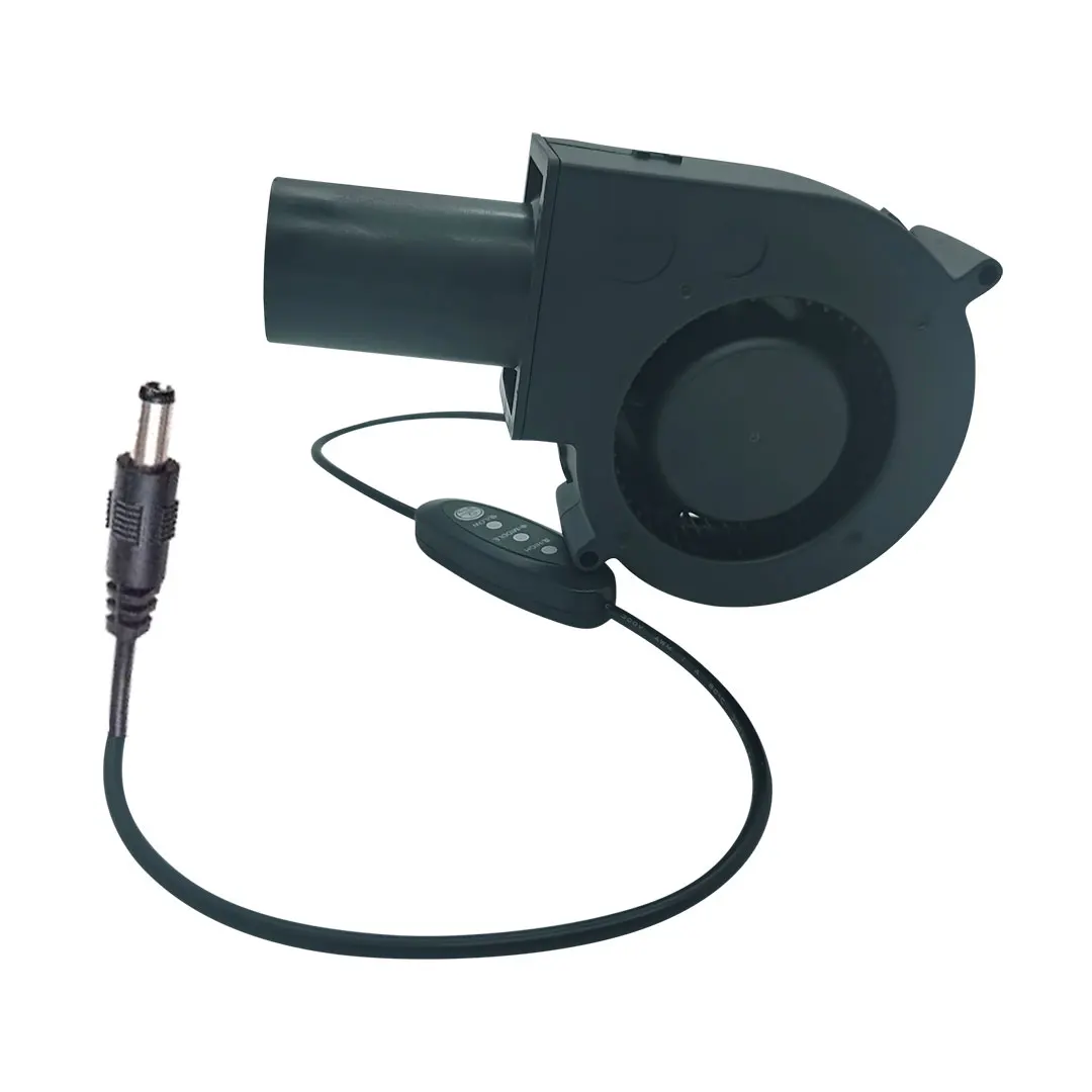 5V Variable Speed Blower Fan Adjustable Solar Blower Turbo Fan with Speed Controller set for BBQ Stove